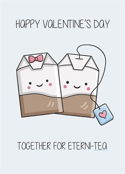 Wish your partner a Happy Valentine's Day with this funny, colourful card. Designed by Creaternet.