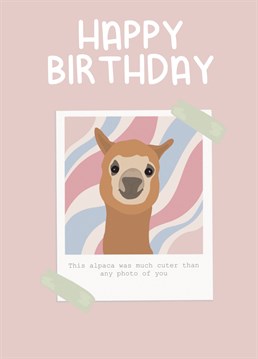 A cute and funny Birthday card to get a friend or family member!
