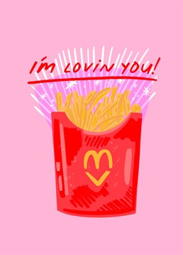 Heartfelt McDonald's inspired card for your loved ones!