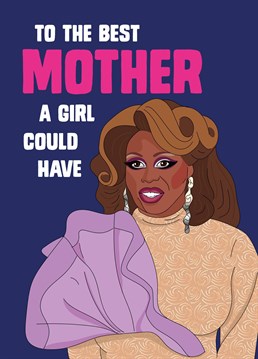 Call her MOTHER! Life is never a drag when you come from a family this legendary... Celebrate Season 13 with this TV inspired design by Scribbler.