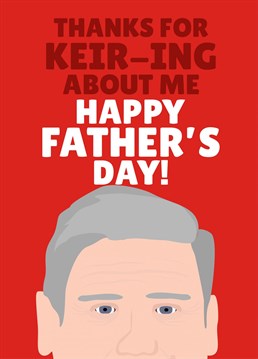 Get your politically minded Dad this funny card for Father's Day!