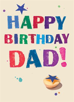 This Wiscombe Art Birthday card is perfect to your Dad on his special day.