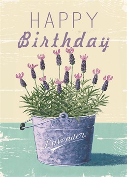 This Wiscombe Art Birthday card is perfect for anyone with green fingers.