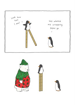 These young active penguins only want to have some fun just like every young child around Christmas time. Why not buy this Redback card for family or friends at Christmas?