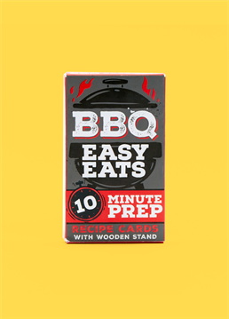 <p>A perfect Father's Day gift for the Dad who love to cook and BBQ</p>
<p>These recipes are a guaranteed way to level up there grill game! </p>
<p>With 52 jumbo recipe cards, from mouth-watering mains to scrumptious sides, there grill will never be the same with these delicious foodie flash cards.</p>