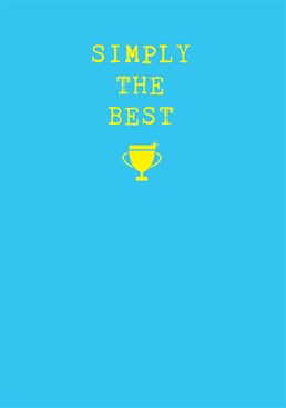 Better than all the rest, better than anyone! Send this Scribbler card to someone who's achieved the impossible.
