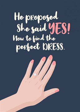 He proposed, she said yes! Send this cute poem to a newly engaged couple. Designed by Sassy Sarah.