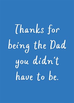 Thank someone special for being like a Father to you.