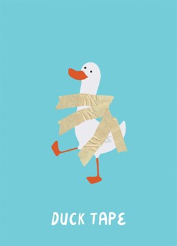 Whatever the occasion, wish them a quacking day with this silly pun card.