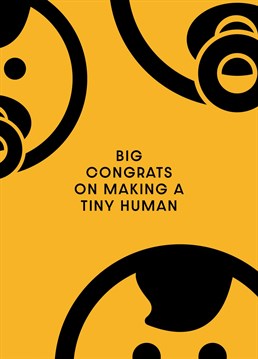 Congratulations on that tiny human!